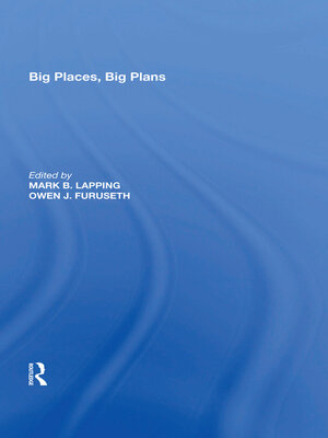 cover image of Big Places, Big Plans